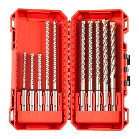 JGO. BROCAS SDS PLUS MX4 10 pzas