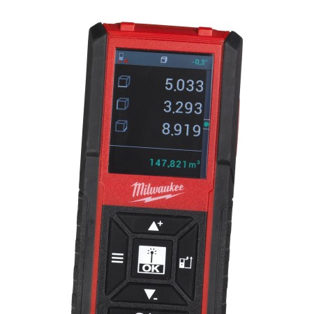 MEDIDOR LASER DISTANCIAS LUZ ROJA...