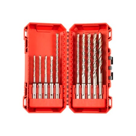 ESTUCHE BROCAS SDS-PLUS 2 CORTES 10PZS