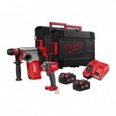 KIT 2 HERRAMIENTAS MILWAUKEE 18V M18FPP2AJ2-502X