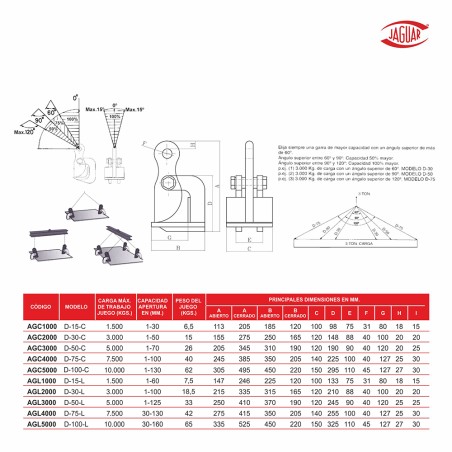 GARRA ELEVACION HORIZONTAL B STD