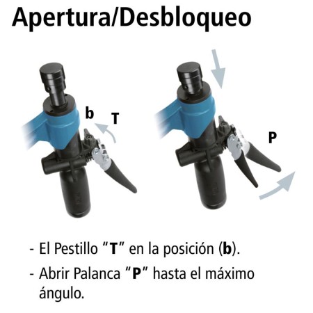 SARGENTO HIDRAULICO APRIETE REGULABLE...