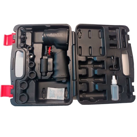KIT LLAVE IMPACTO NEUMATICA 1/2" 813...