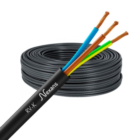 CABLE MANGUERA NEGRA RETFLEX-FOC (RV-K)