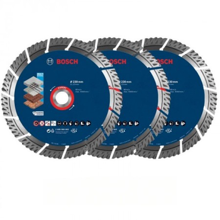 LOTE 3 DISCOS EXPERT MULTIMATERIAL...