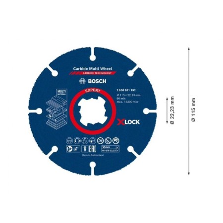 DISCO DE CORTE EXPERT CARBIDE MULTI...