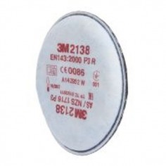 FILTRO PARTICULAS P3R SOLDADURA Y OZONO 3M 2138
