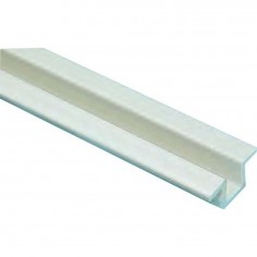 GUIA PTA CORREDERA ROLL 22 42 SUP INF 5MT BLANCO KLEIN