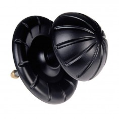 POMO PUERTA RUSTICO 75X100MM NEGRO FELIPE II EMILIO TORTAJAD