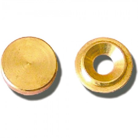 EMBELLECEDOR TORNILLO LISO LATON MICEL